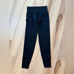 PINK Victoria's Secret Black Leggings Tapered Fit